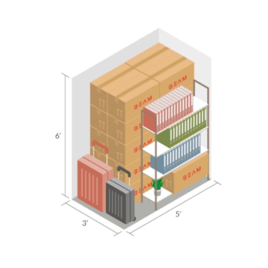 How To Choose The Right Size Storage Unit - 15 sq ft.